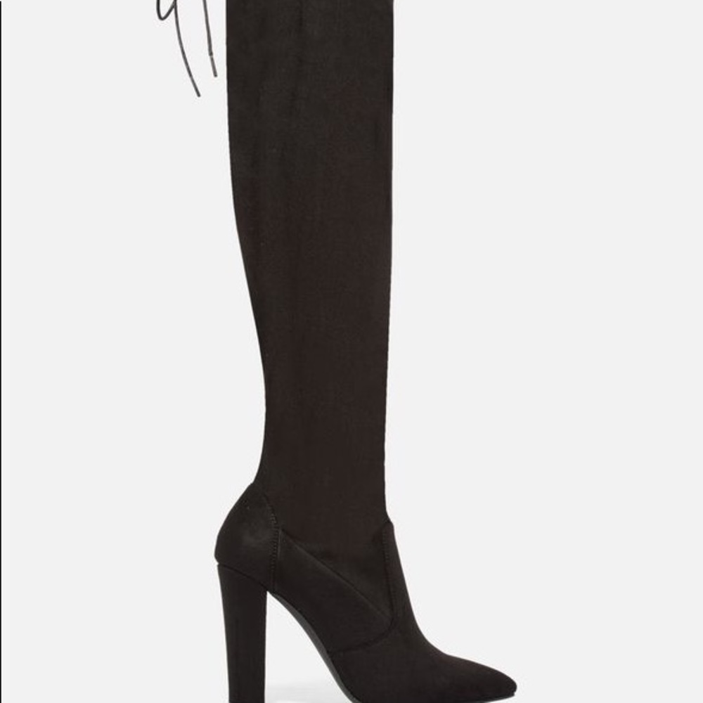 Thigh High Black Boots
